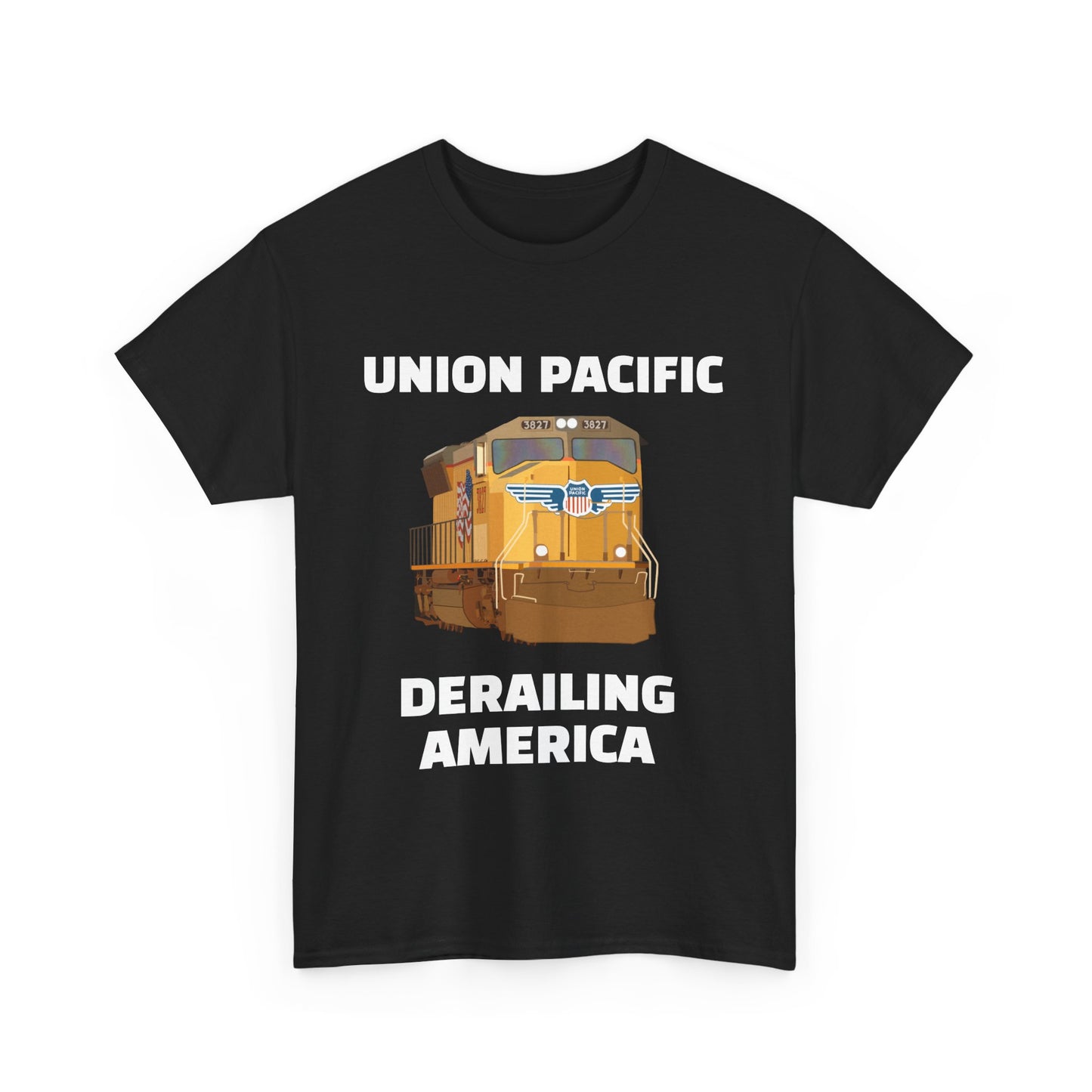 "Union Pacific: Derailing America" - SD70M T-shirt