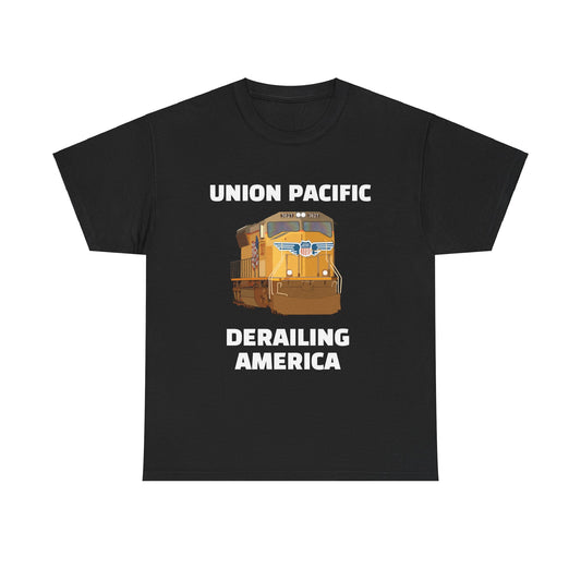 "Union Pacific: Derailing America" - SD70M T-shirt