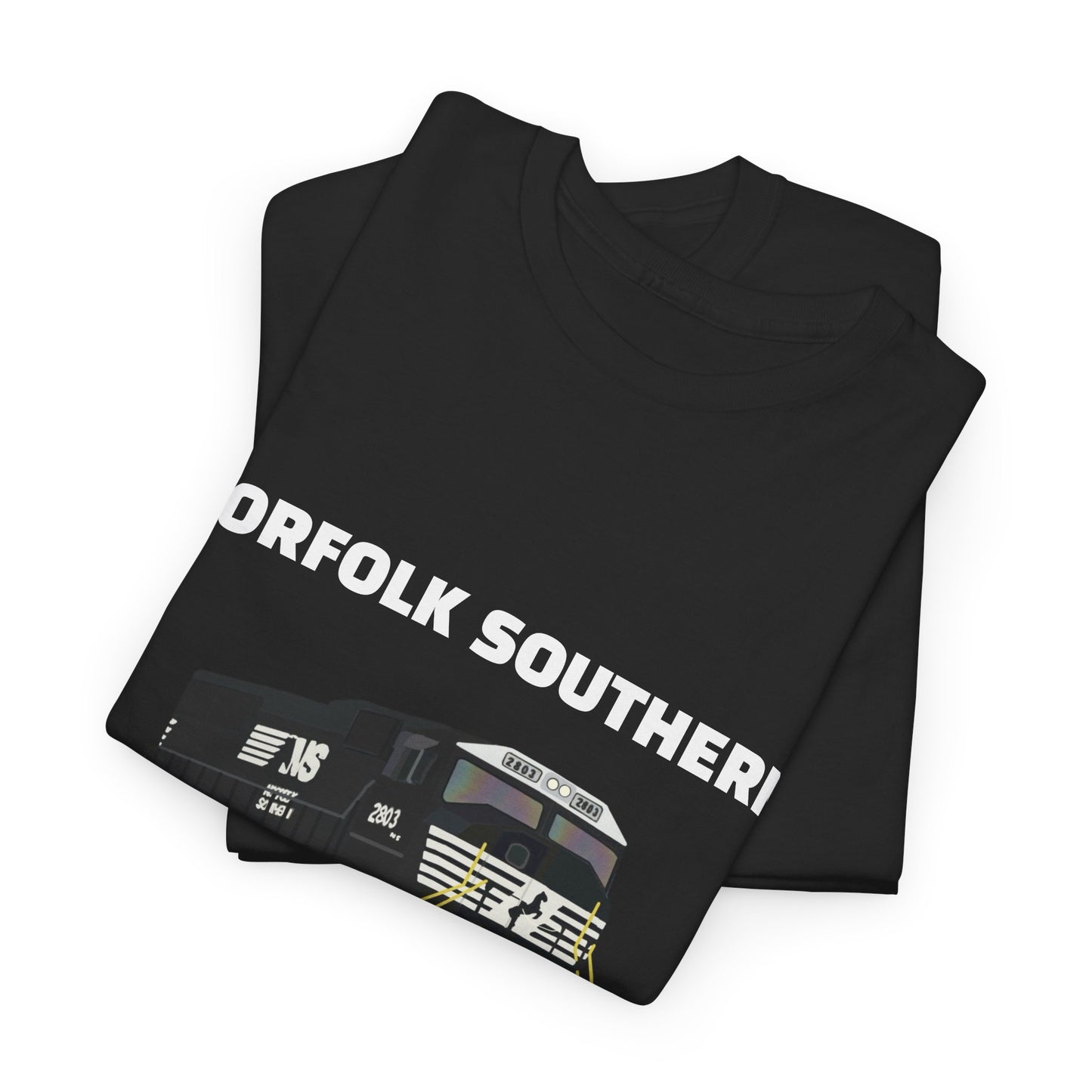 "Norfolk Southern: Derailing the South" - Funny NS railroad T-Shirt